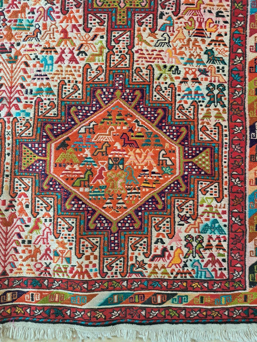 Tapis , Sumak , Iran , XX°. -photo-3