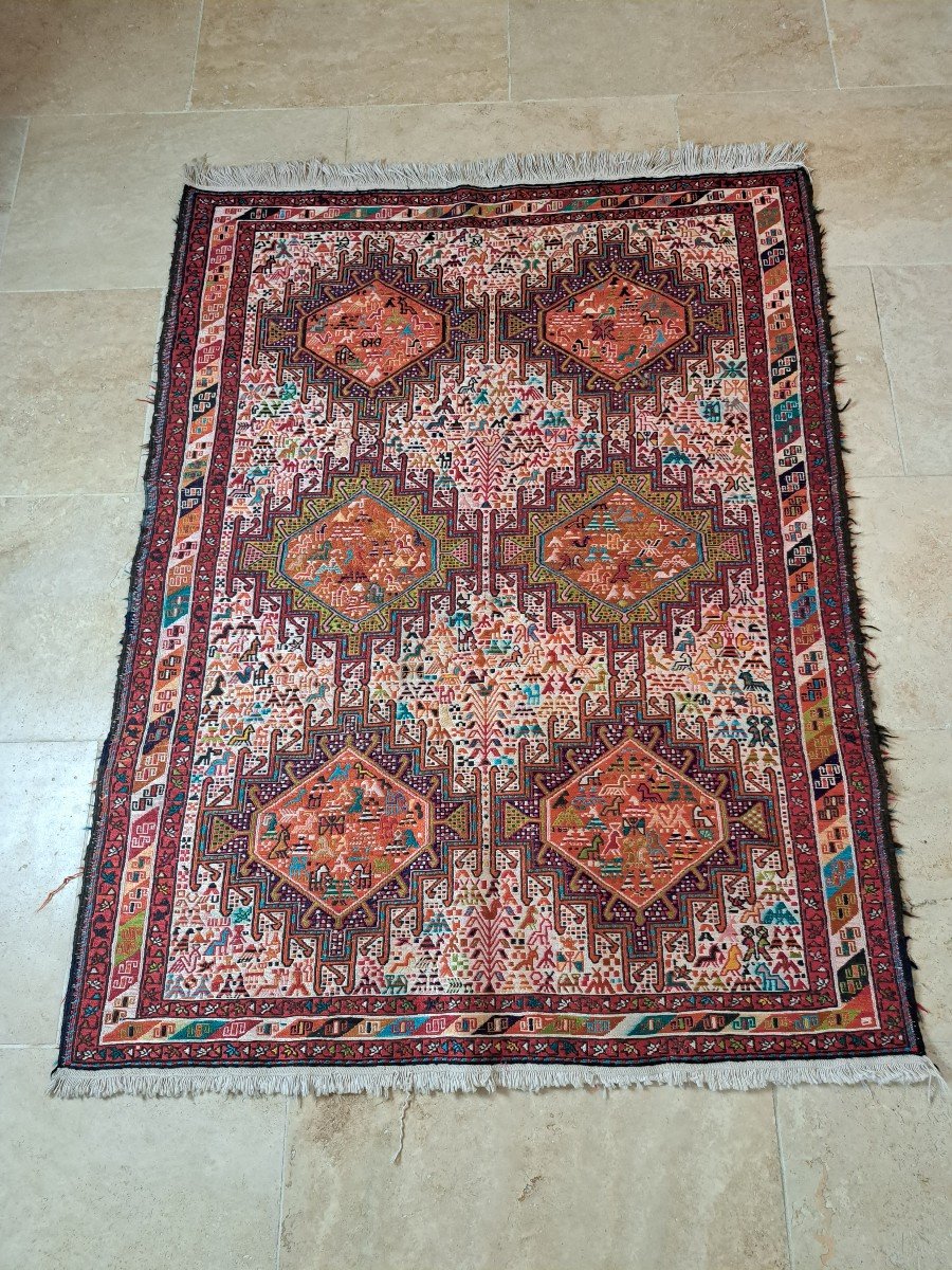 Tapis , Sumak , Iran , XX°. -photo-5