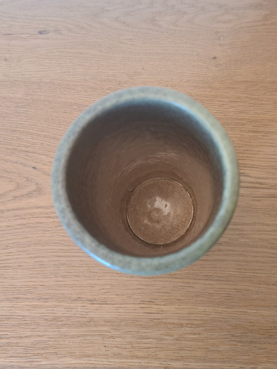 Max Idlas, Roller Vase, Ceramic, 1960s.-photo-4