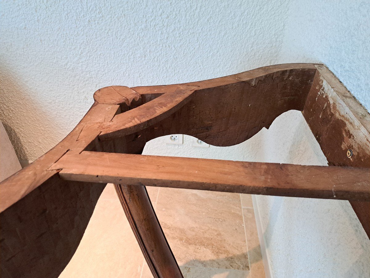 Console d'Applique , Bois De Noyer , Louis XV , XVIII°. -photo-4