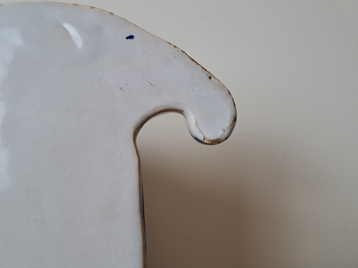 Faïence De Varages , Bouquetière , XVIII°/xix°.-photo-4