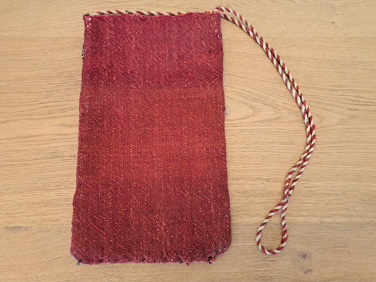 Middle East, Old Kilim Pouch, Early 20th Century. -photo-3