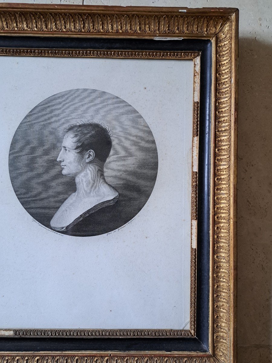 Napoléon Ier , Gravure De Wicar Et Morghen , Empire , Début XIX°. -photo-4