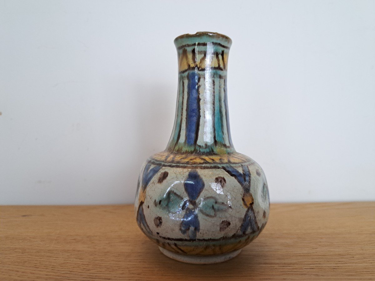 Nabeul, Small Vase, Ceramic, Early 20th Century. 