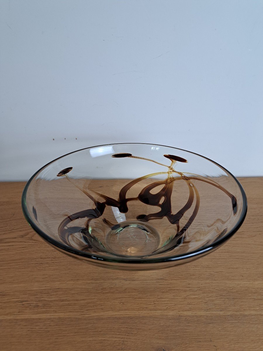 Michèle Luzoro, Large Blown Glass Cup, 20th Century. -photo-1