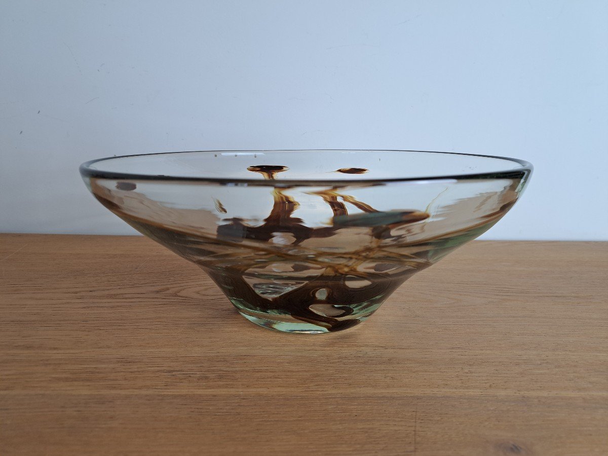 Michèle Luzoro, Large Blown Glass Cup, 20th Century. -photo-6