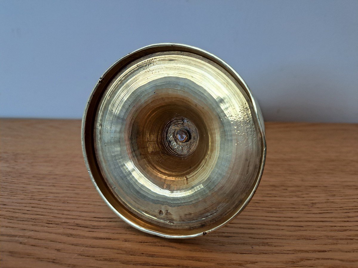 Return From Egypt Candlestick, Bronze, Empire, Early XIXe Century. -photo-6