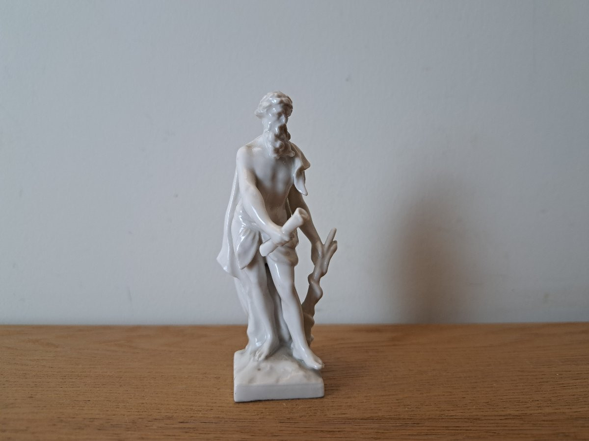 Porcelaine De Berlin , Kpm , Dieu Antique , Fin XVIII°. -photo-4