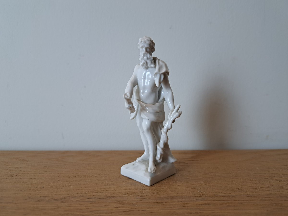 Porcelaine De Berlin , Kpm , Dieu Antique , Fin XVIII°. -photo-2