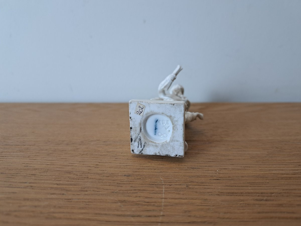 Porcelaine De Berlin , Kpm , Dieu Antique , Fin XVIII°. -photo-4