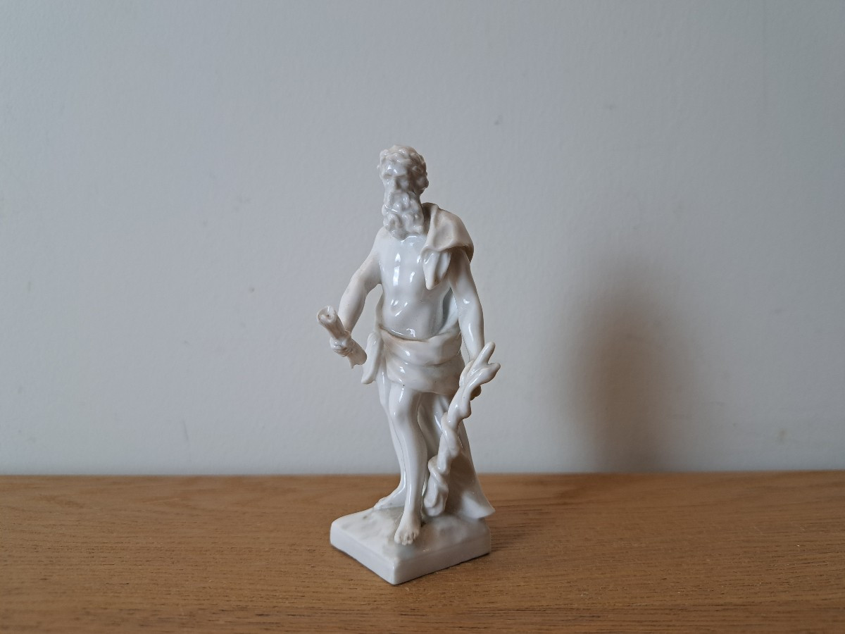 Porcelaine De Berlin , Kpm , Dieu Antique , Fin XVIII°. 