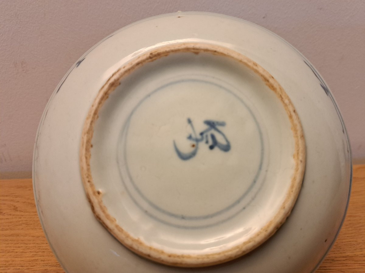 China Or Vietnam, Bowl, Blue And White Porcelain, 19th Century. -photo-4