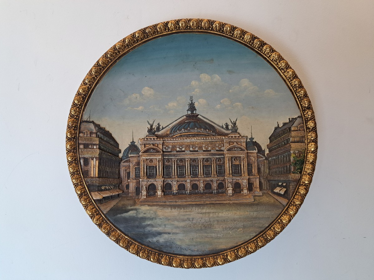 Wilhelm Schiller and sons, Opéra Garnier , céramique , XX°.