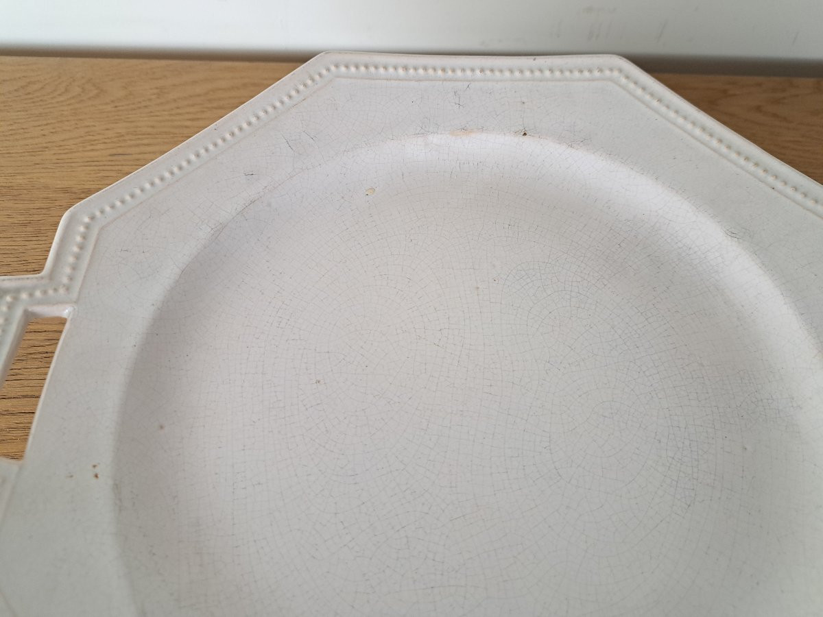 Pichon, Uzès, Fruit Bowl, Earthenware, 19th Century. -photo-1
