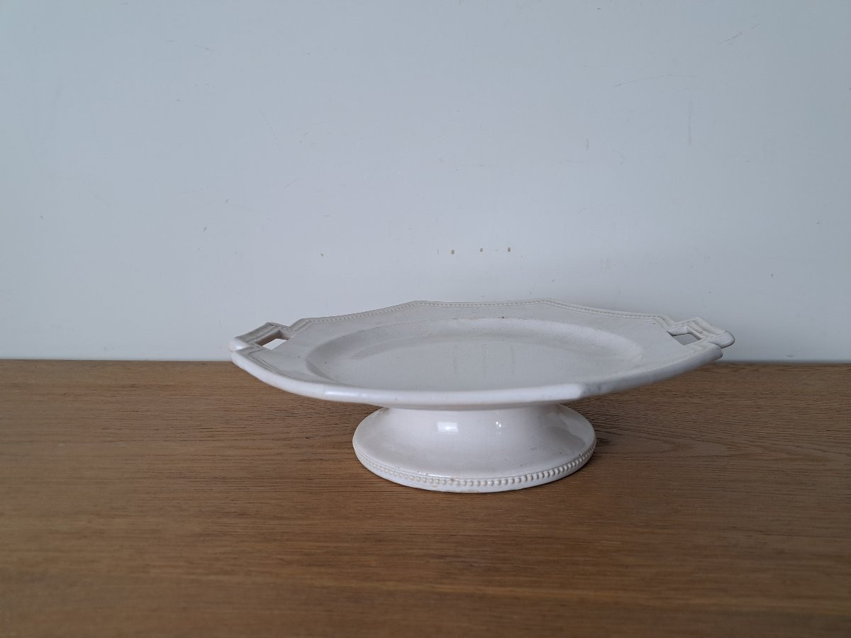 Pichon, Uzès, Fruit Bowl, Earthenware, 19th Century. -photo-3