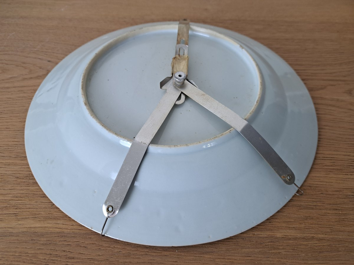 Chine , Assiette aux faisans , Porcelaine , XVIII°. -photo-3