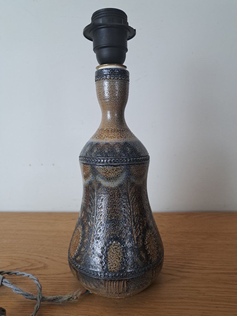 Jean Claude Courjault, Kéraluc, Lamp Base, Ceramic, 20th Century. -photo-4