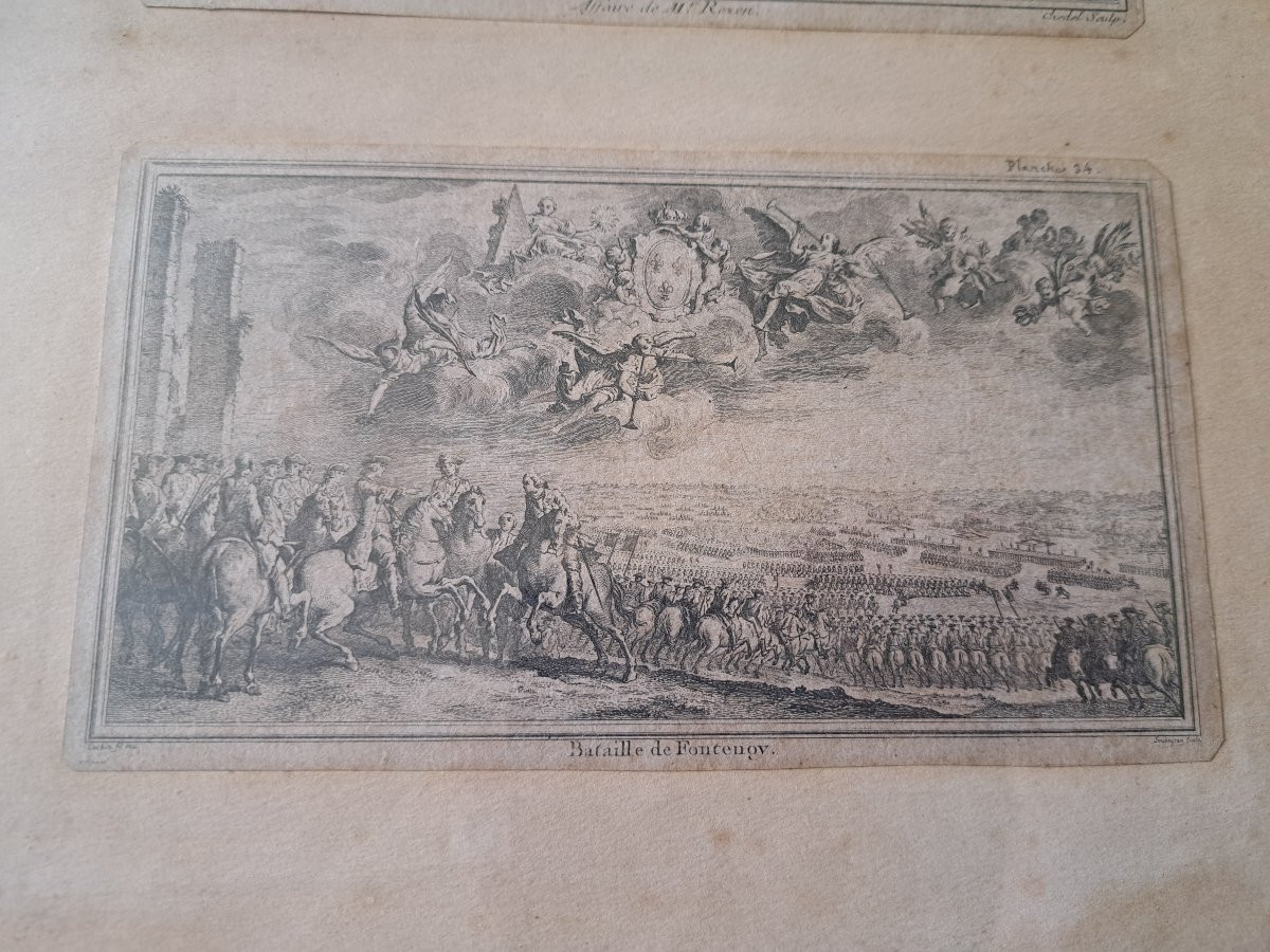 Cochin /chedel, Engravings, 18th Century. -photo-1