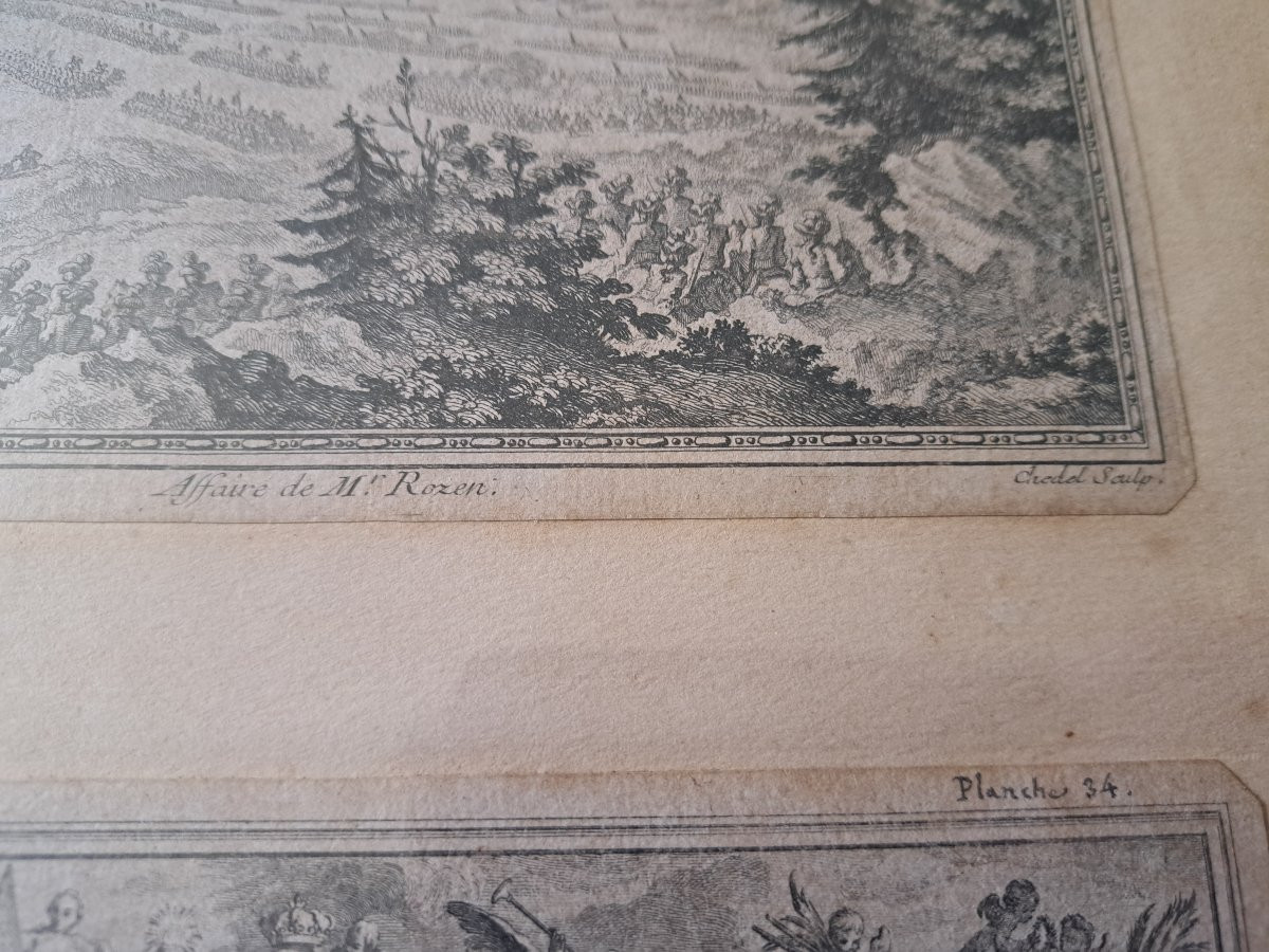 Cochin /chedel, Engravings, 18th Century. -photo-4