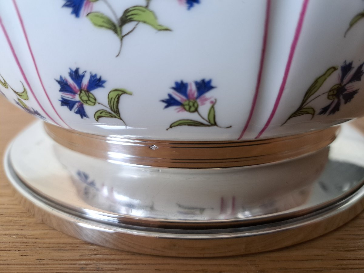 Tétard Frères et Porcelaine Limousine, Centre de table/Coupe à fruit , Début XX°.  -photo-5