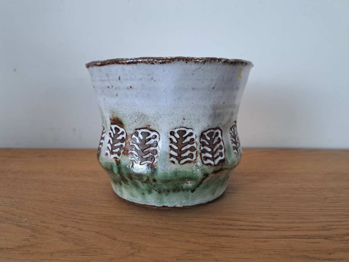 Albert Thiry , Cache pot /Vide poche , Céramique , XX°. 