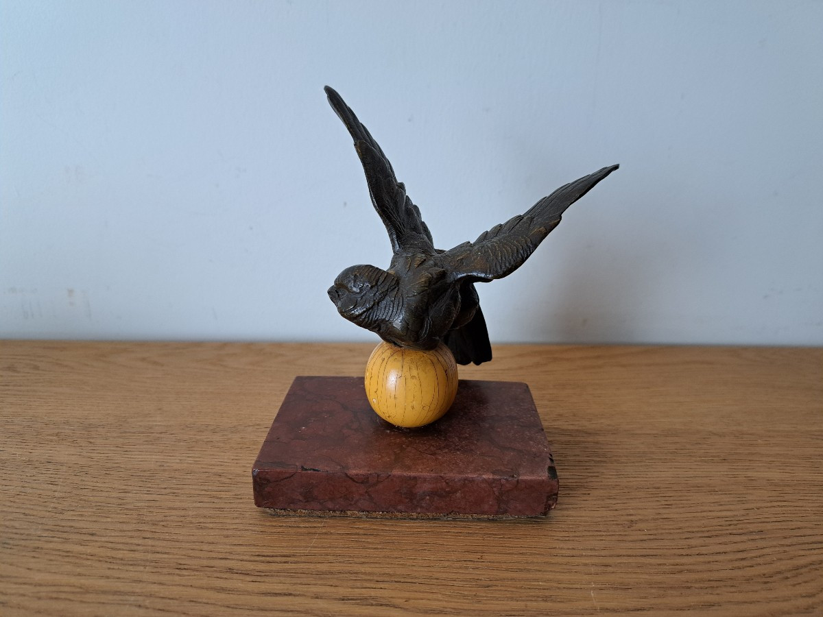 Dans le goût de Moigniez , Oiseaux , Bronze animalier , XIX°. 