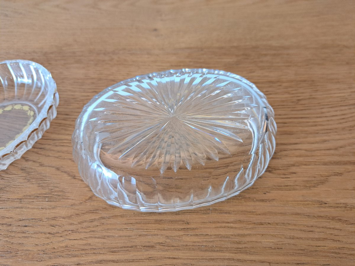 Damon Boulevard Malesherbes, Crystal And Gilt Box, Paris, Early 20th Century.-photo-6