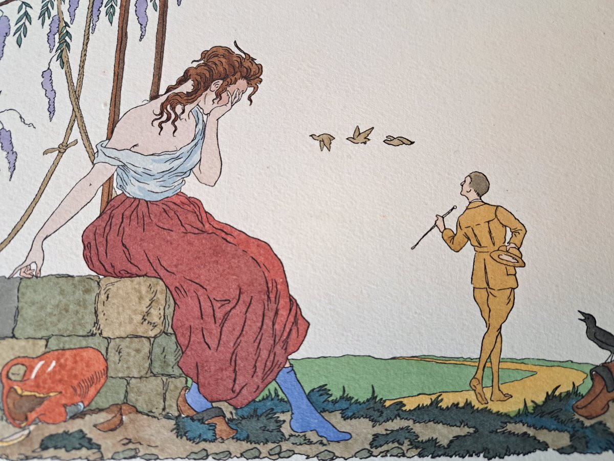 Jean Droit, Stencil Print, 20th Century. -photo-2