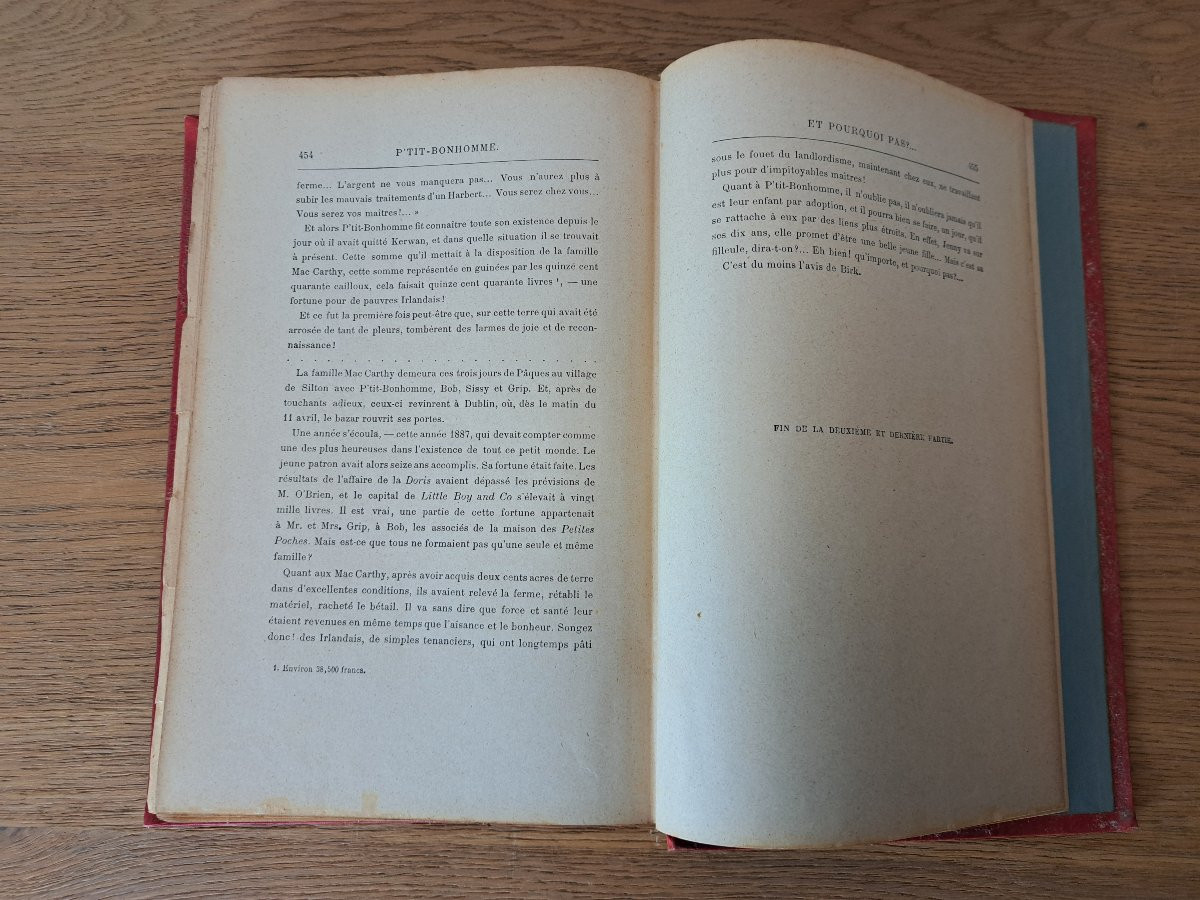 Jules Verne , P'tit Bonhomme , Collection Hetzel , Début XX°. -photo-6