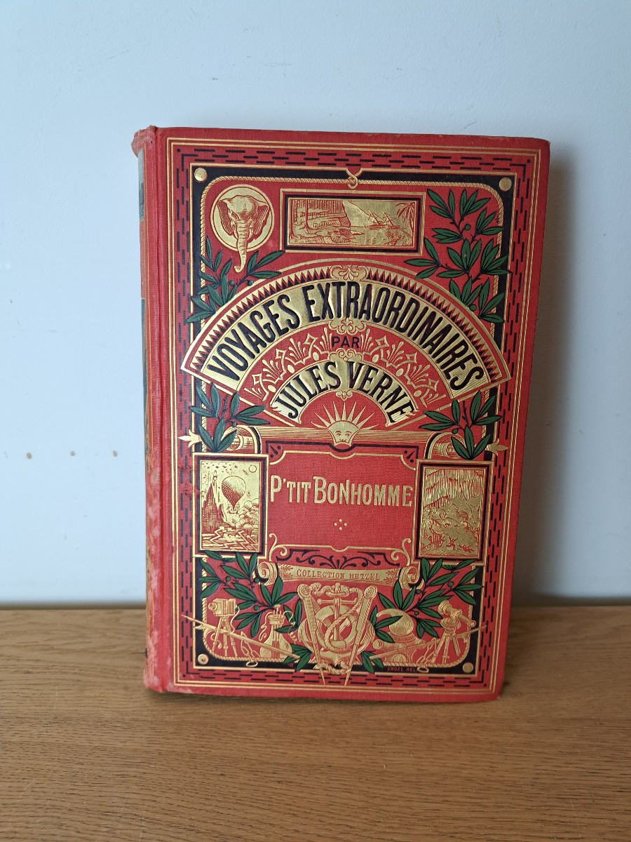 Jules Verne , P'tit Bonhomme , Collection Hetzel , Début XX°. 