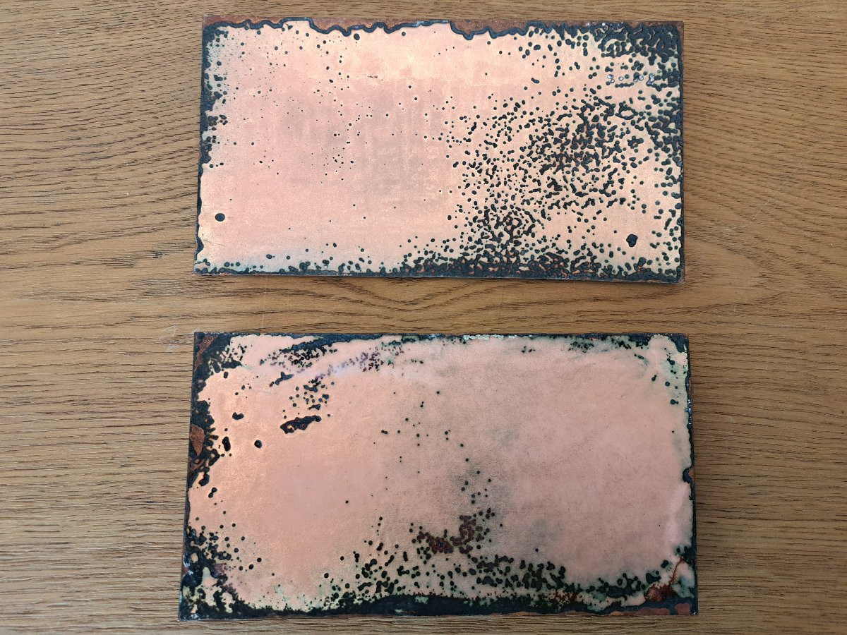 Pair Of Limoges Enamel Plaques, Attributed To Maxime Monnerie, Early 20th Century. -photo-7