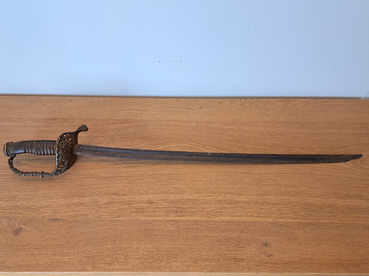 Naval Officer's Sword, 19th Century Period. 