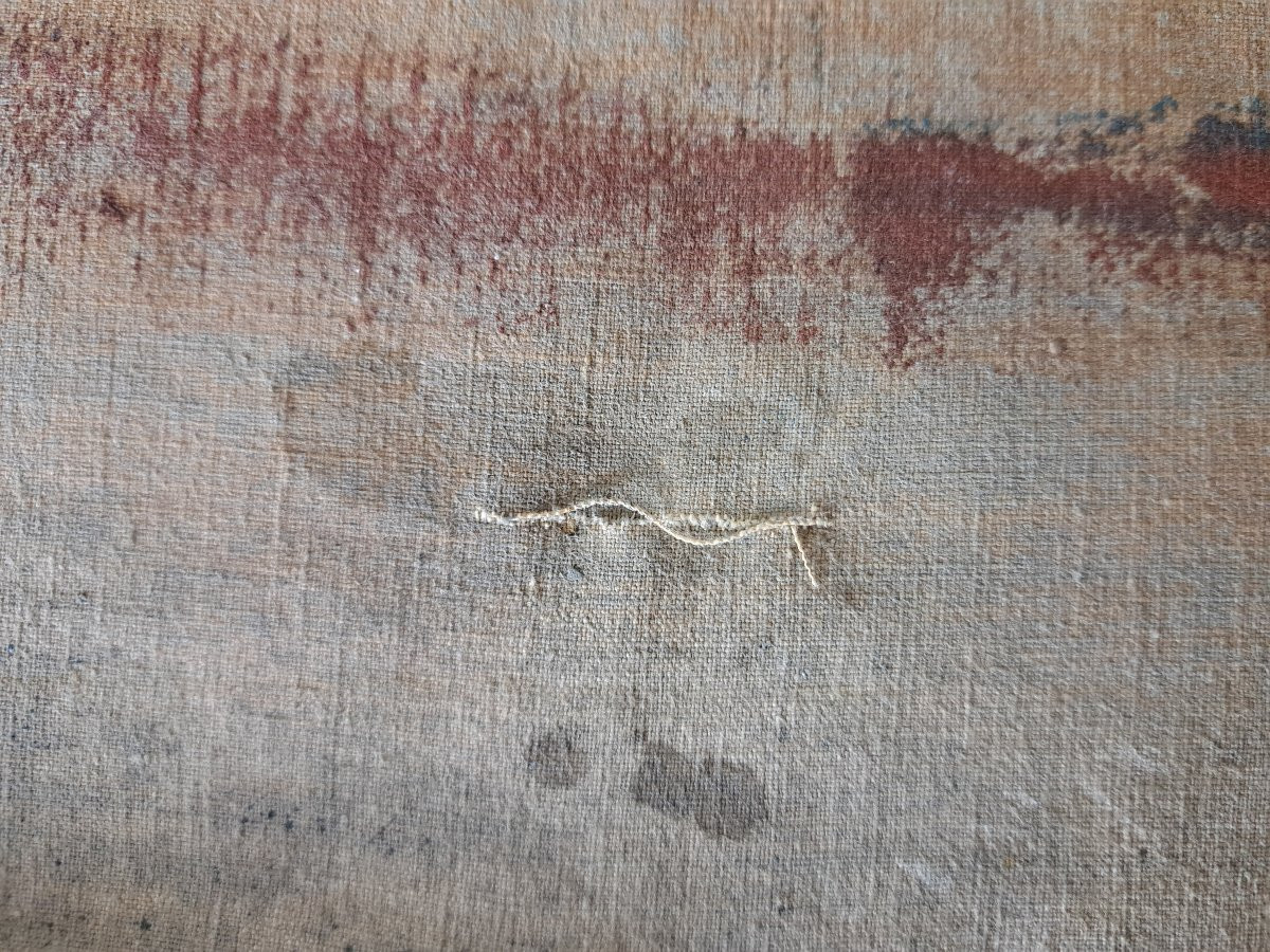 Belgian School, Nieuport, Oil On Canvas, Signed, 20th Century. -photo-7