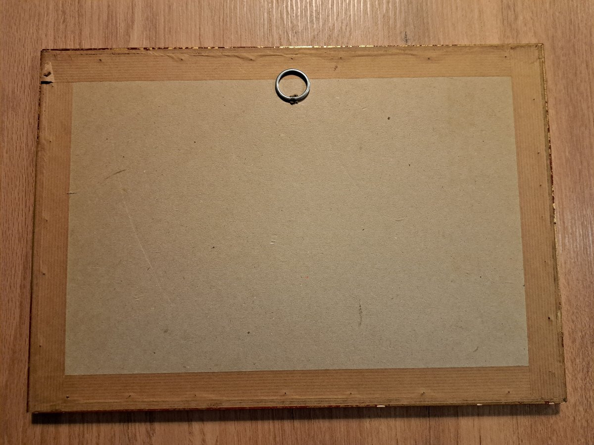 Vue de village , Dessin XIX°. -photo-5