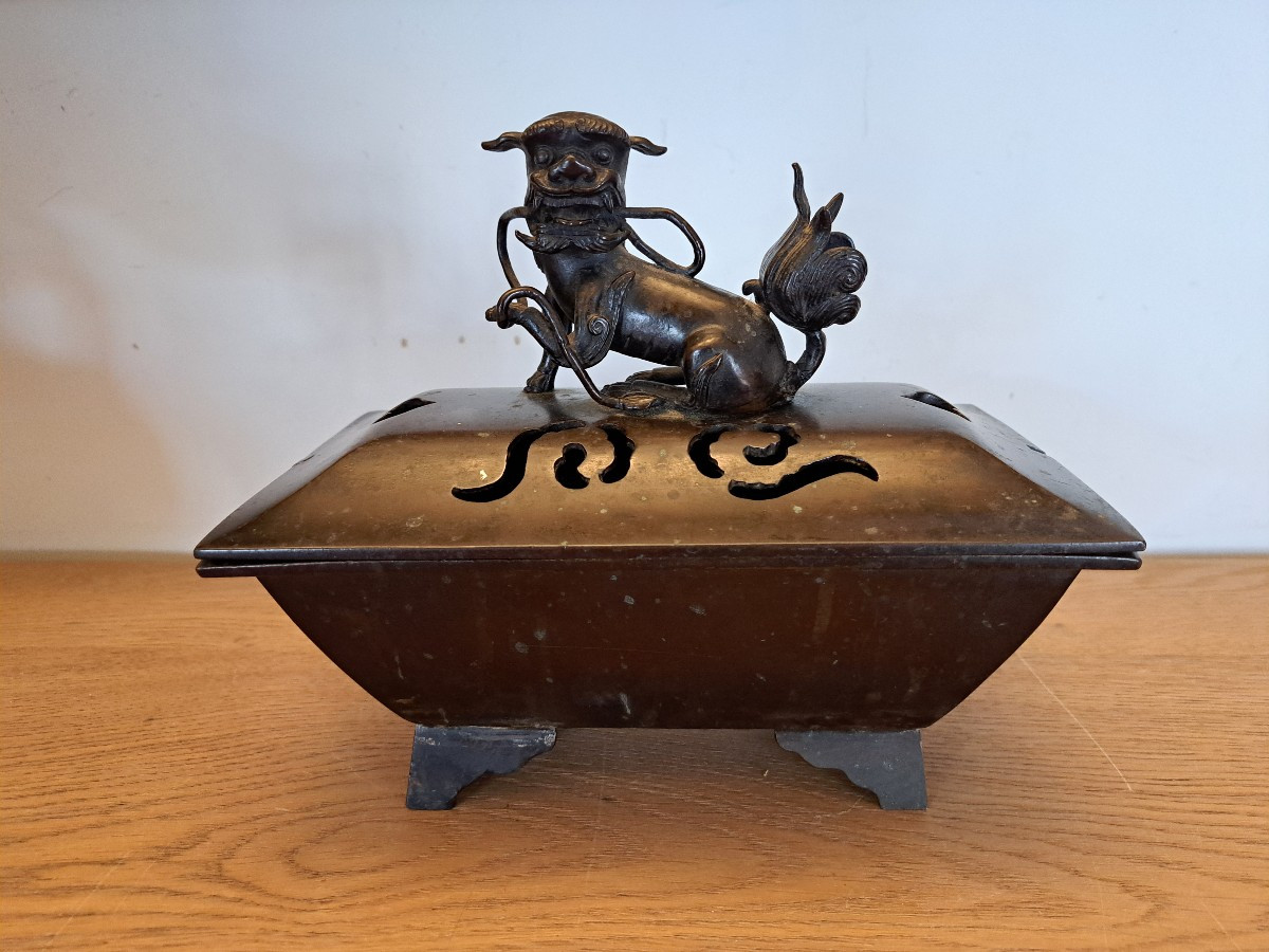 China, Incense Burner, Bronze, 19th Century. 