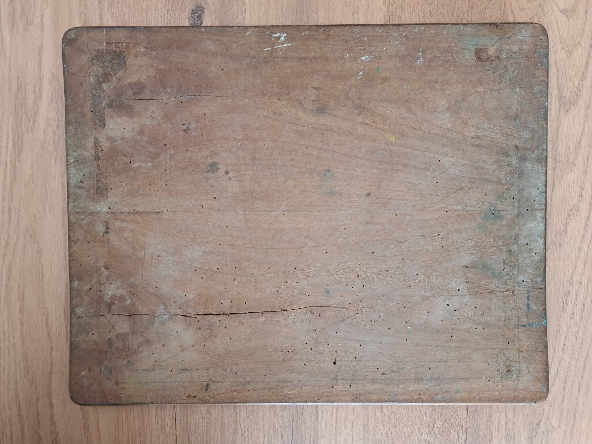 Gabriel Sue , Chasse à courre , Etude , Huile sur panneau , Début XX°. -photo-2