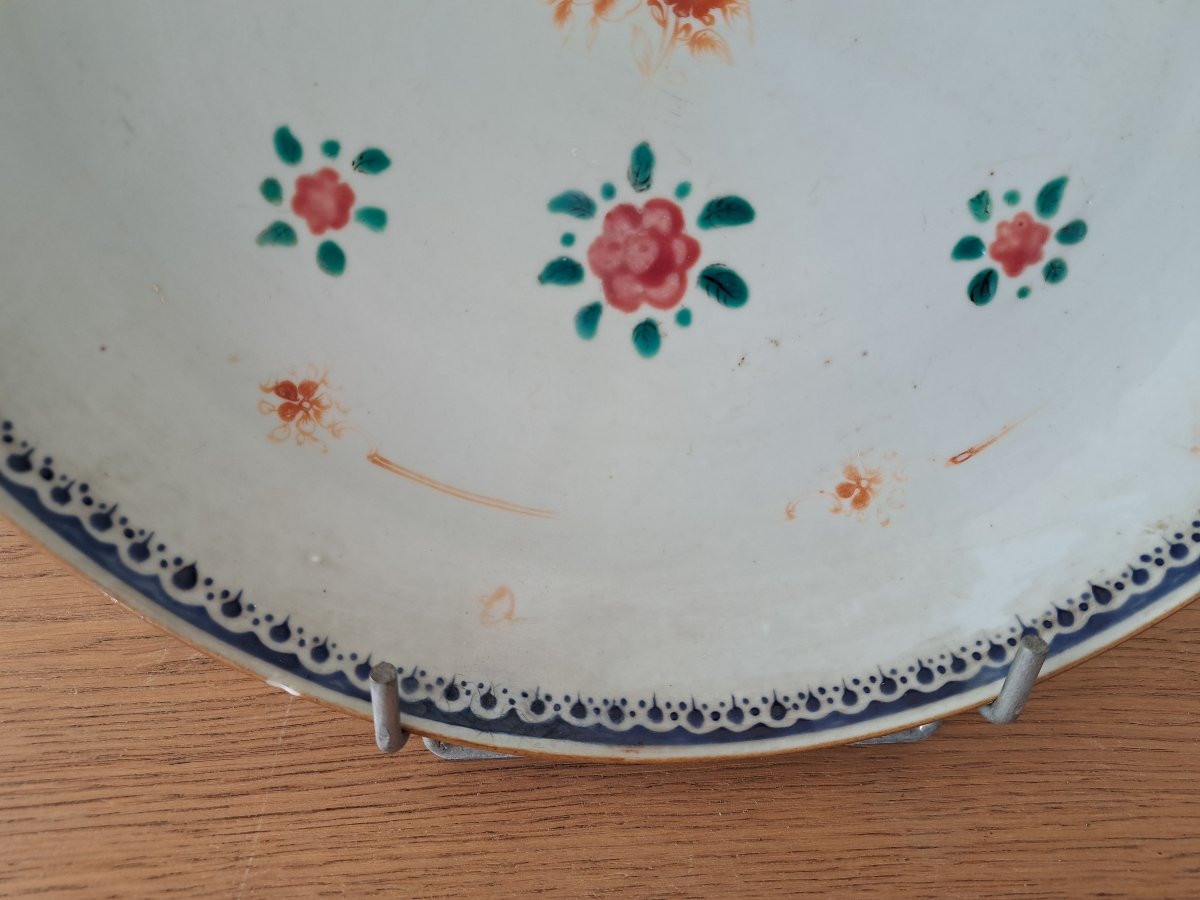 East India Company, Armorial Plate, Porcelain, 18th Century. -photo-3