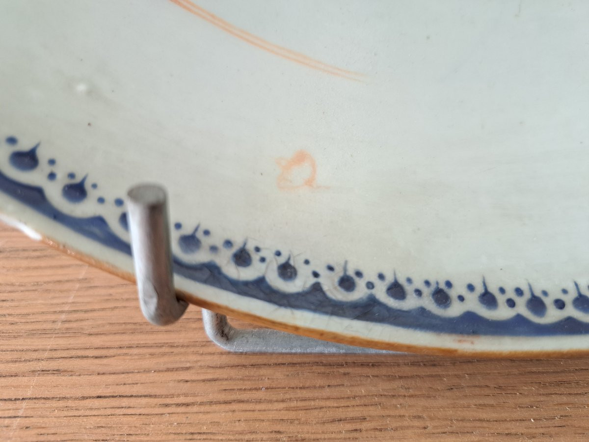 East India Company, Armorial Plate, Porcelain, 18th Century. -photo-4