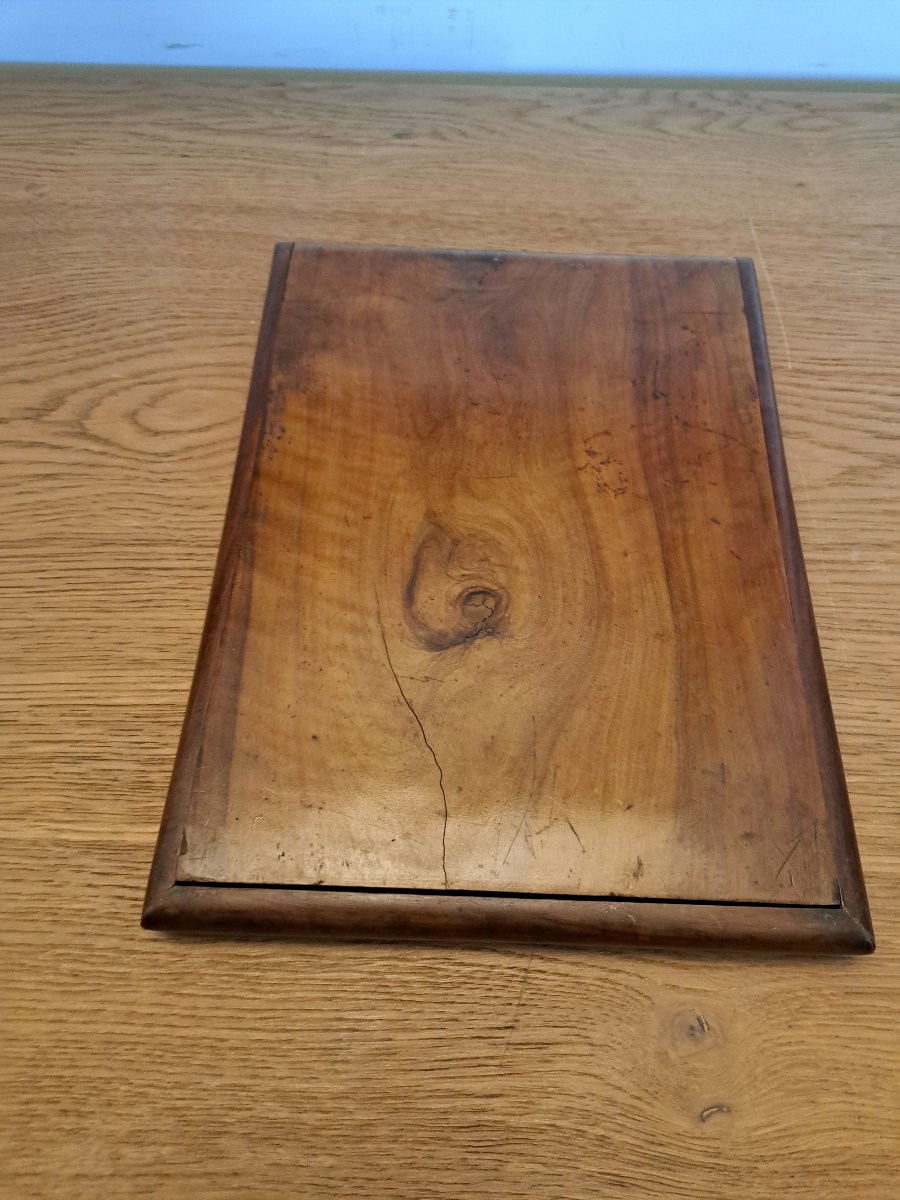 Nice Marquetry, Folding Mirror, Late 19th/early 20th Century. -photo-2