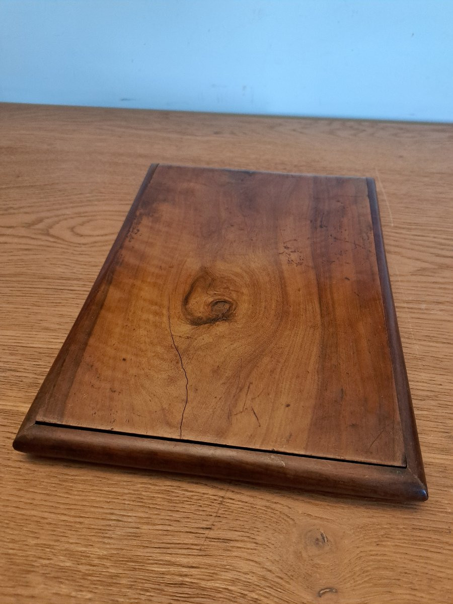 Nice Marquetry, Folding Mirror, Late 19th/early 20th Century. -photo-3