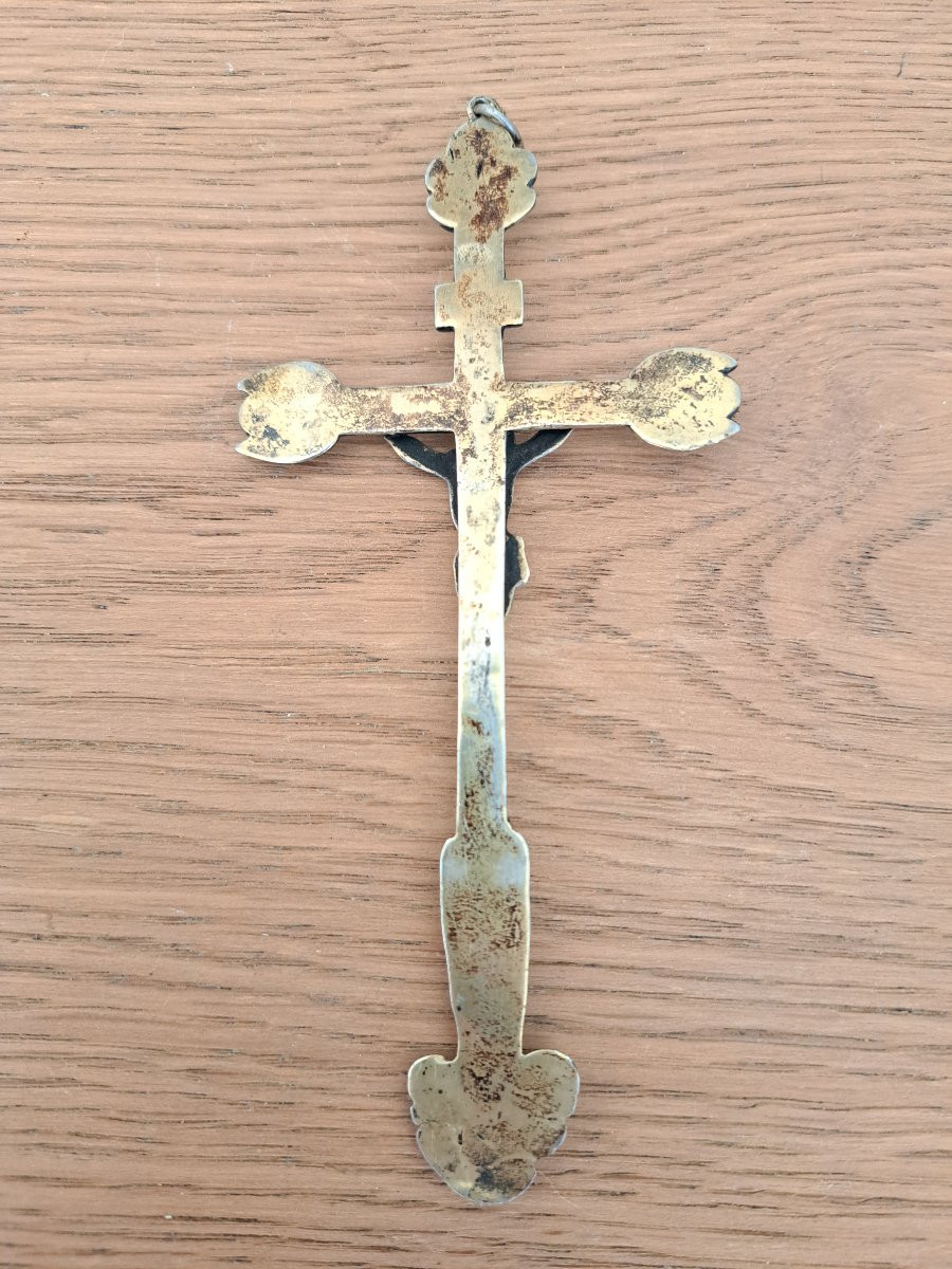 Pectoral Cross, Silver And Vermeil, 18th Century. -photo-4