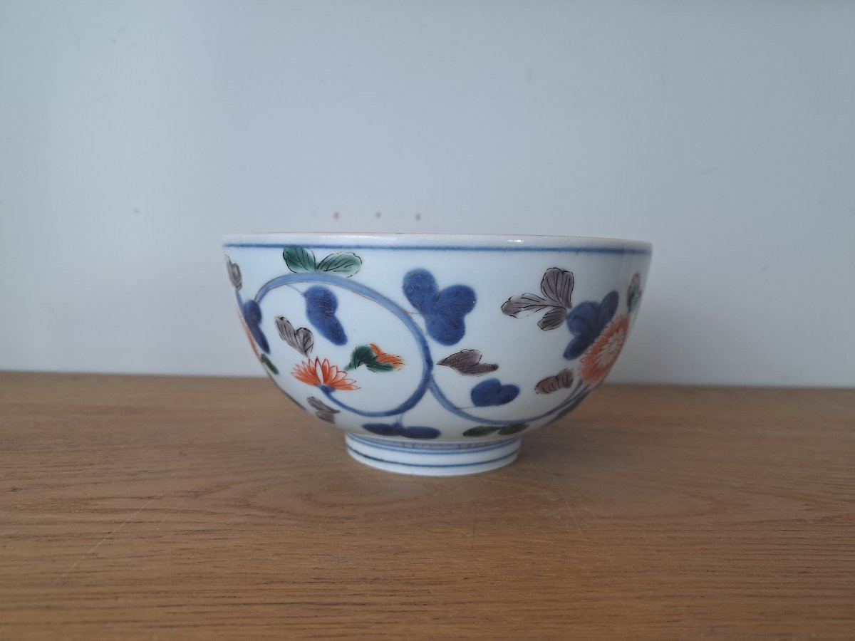 Japon , Grand bol , Porcelaine , XVIII°. -photo-3