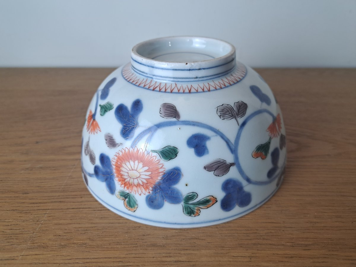 Japon , Grand bol , Porcelaine , XVIII°. -photo-3