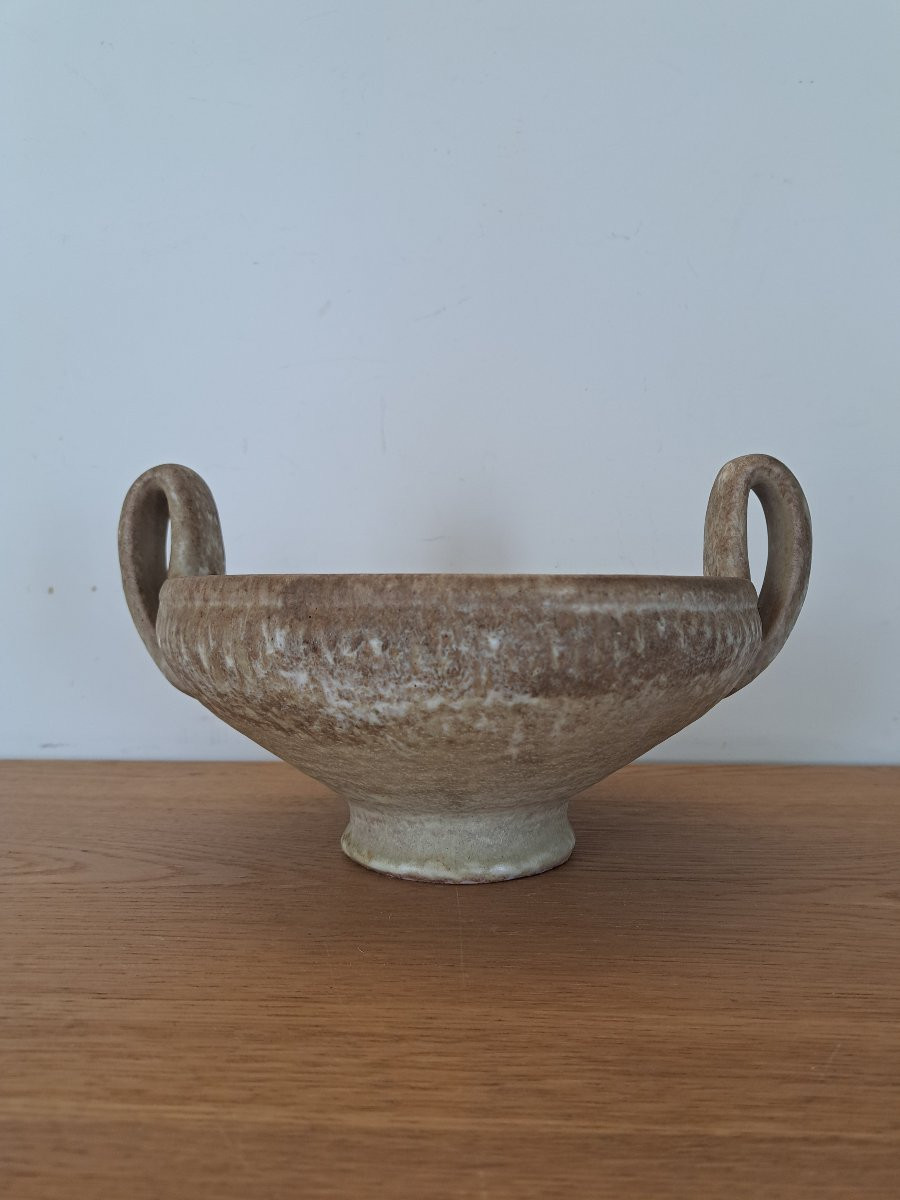 Large Bowl Formant Kylix By Fridegart Glatze , Germany , XX°.-photo-2