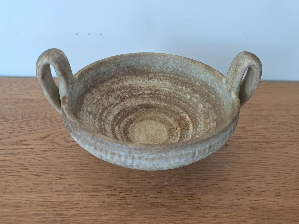 Large Bowl Formant Kylix By Fridegart Glatze , Germany , XX°.-photo-5