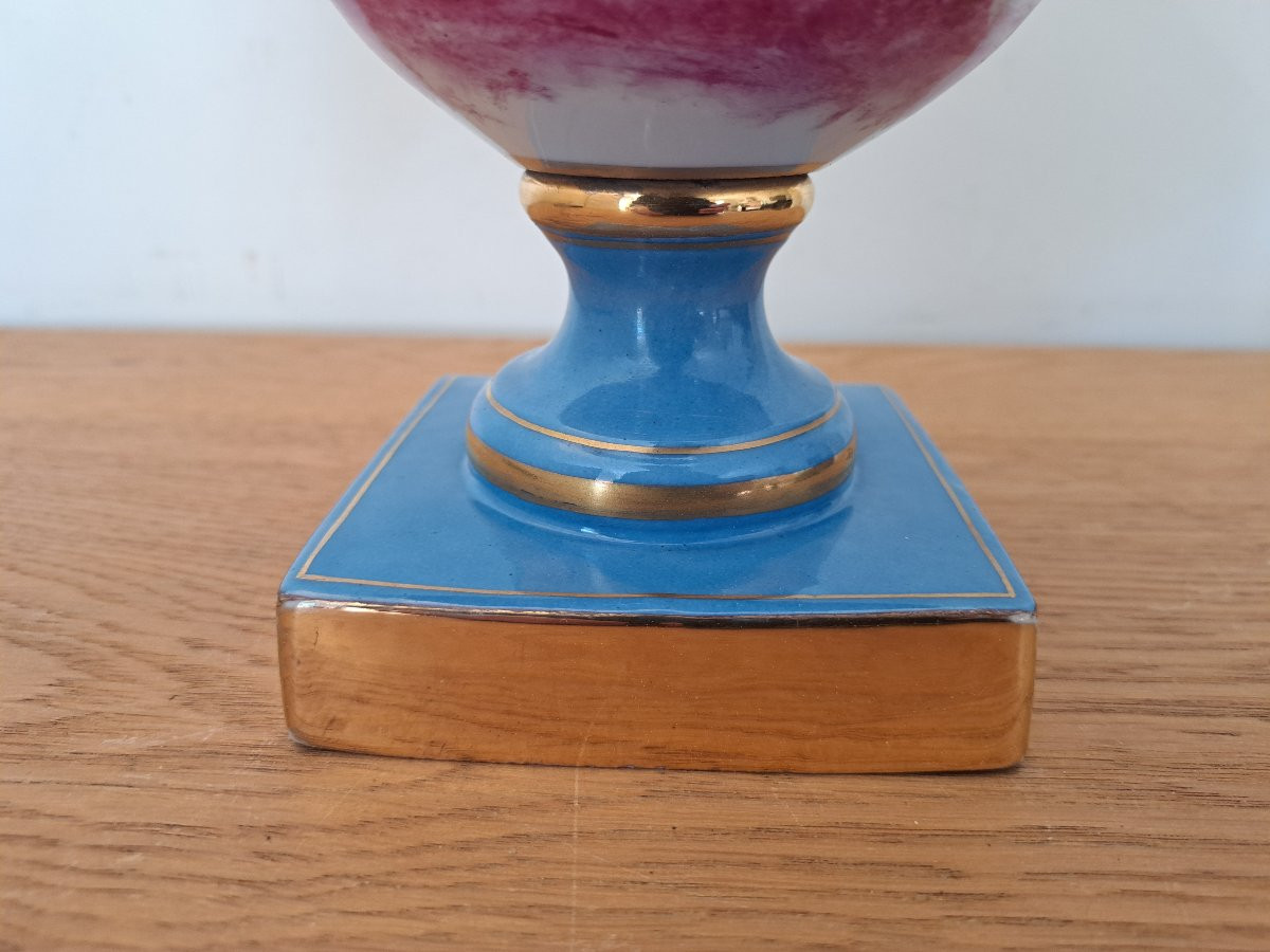 Sèvres , Vase , Amalthée Goat , Porcelain , XIX°.-photo-4