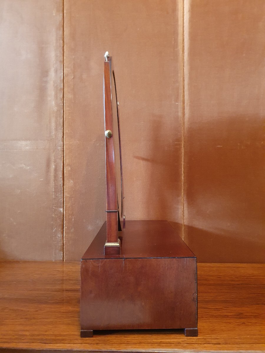 Psyché de table , Acajou , XIX°.  -photo-2