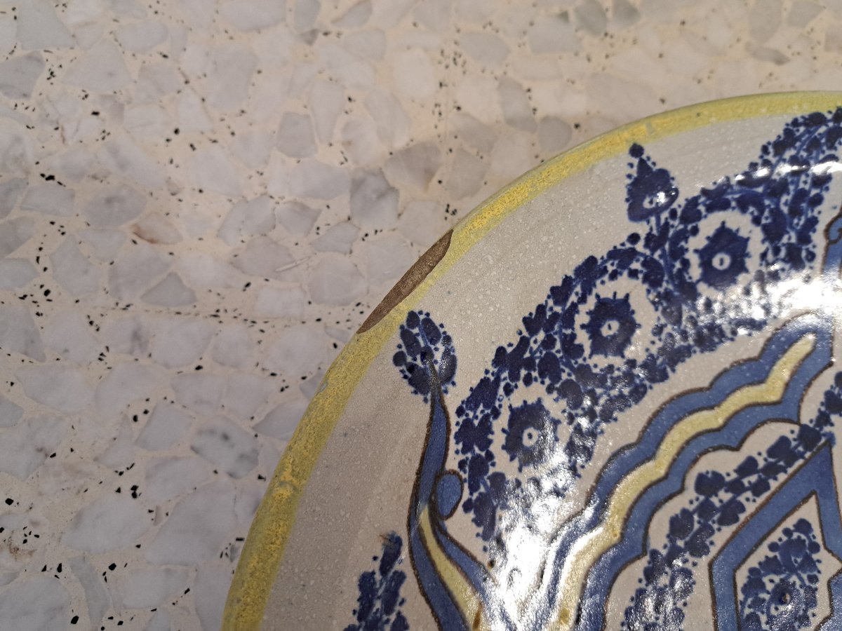 Plat "Tabsil", Serghini , Fès , Maroc , XIX°. -photo-2