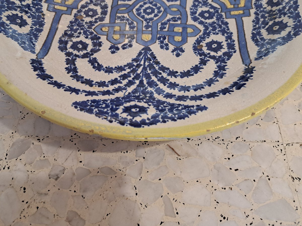 Plat "Tabsil", Serghini , Fès , Maroc , XIX°. -photo-3