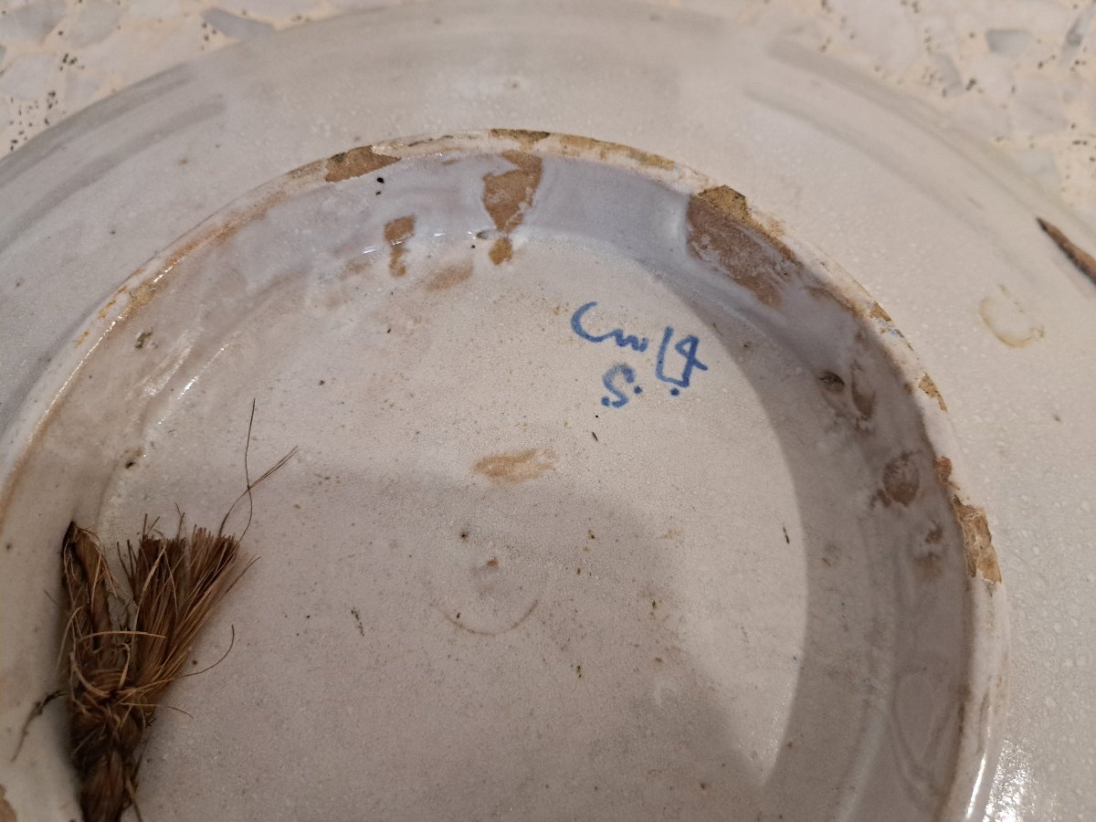 Plat "Tabsil", Serghini , Fès , Maroc , XIX°. -photo-1